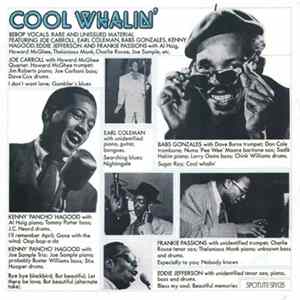 Various - Cool Whalin' - Be Bop Vocals, Rare And Unissued Material FLAC