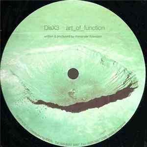 DisX3 - Art Of Function FLAC