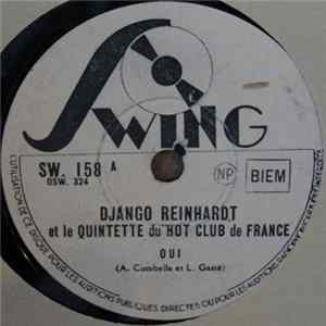 Django Reinhardt Et Le Quintette Du Hot Club De France - Oui / Manoir De Mes Rêves FLAC