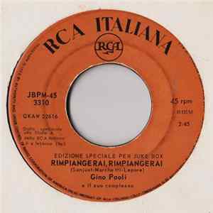 Gino Paoli E Il Suo Complesso - Rimpiangerai, Rimpiangerai FLAC