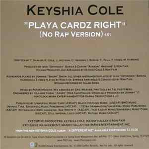Keyshia Cole - Playa Cardz Right FLAC