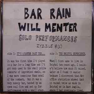 Will Menter - Bar Rain FLAC