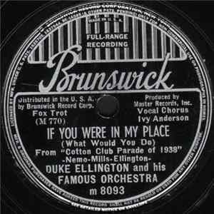 Duke Ellington And His Famous Orchestra - If You Were In My Place (What Would You Do) / Skrontch FLAC