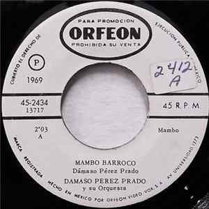 Damaso Perez Prado Y Su Orquesta - Mambo Barroco / Casatschok FLAC