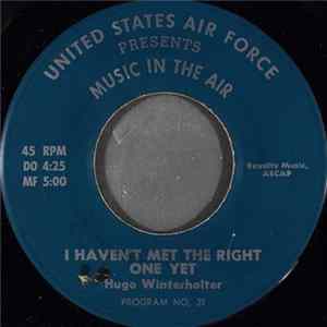 Hugo Winterhalter / Dinah Shore - I Haven't Met The Right One Yet / Scene Of The Crime FLAC