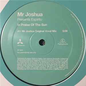 Mr Joshua Presents Espiritu - In Praise Of The Sun FLAC