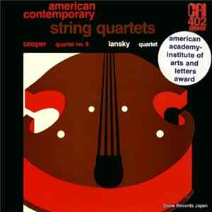 Cooper / Lansky - String Quartets (Quartet No. 6 / Quartet) FLAC