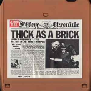 Jethro Tull - Thick As A Brick FLAC