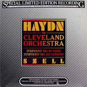 Haydn, The Cleveland Orchestra, George Szell - Symphony No. 88 "Paris" · Symphony No. 104 "London" FLAC