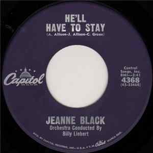 Jeanne Black / Jeanne And Janie - He'll Have To Stay / Under Your Spell Again FLAC