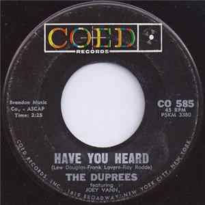 The Duprees - Have You Heard / Love Eyes FLAC