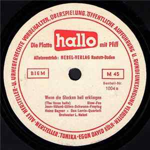 Heinz Sagner / Musettekapelle H. Martell - Wenn Die Glocken Hell Erklingen / Pinchazo Y Estocado FLAC