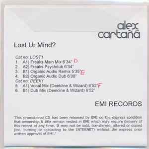 Alex Cartañá - Lost Ur Mind? FLAC