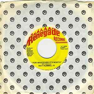 Ray Hummel III - For Whatever It's Worth / Don't Point Your Fingers FLAC