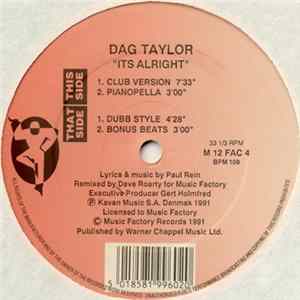 Dag Taylor - It's Alright FLAC