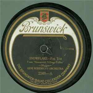 Gene Rodemich's Orchestra - Snowflake / April Showers FLAC