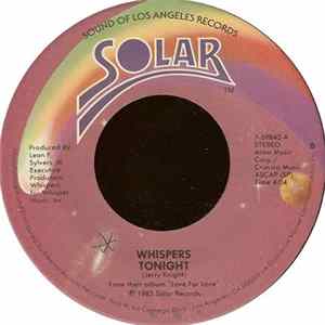 The Whispers - Tonight / Small Talkin' FLAC