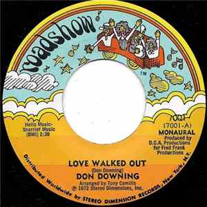 Don Downing - Love Walked Out / Thread And Needle FLAC