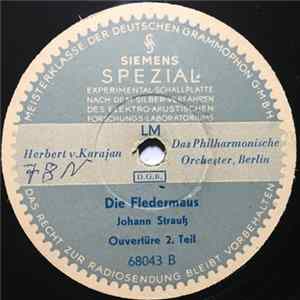 Herbert von Karajan, Berliner Philharmoniker, Johann Strauss Jr. - Die Fledermaus FLAC