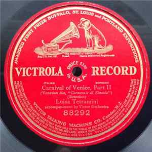 Luisa Tetrazzini - Carnival Of Venice, Part II FLAC