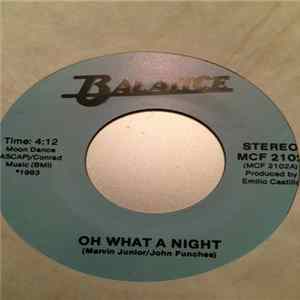 Balance - Oh What A Night / Money Screams FLAC