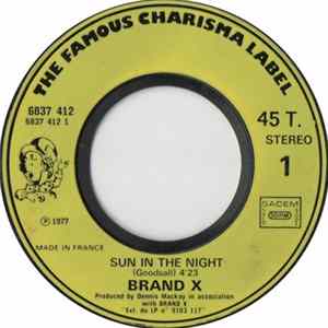 Brand X - Sun In The Night FLAC