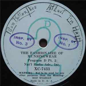 Unknown Artist - The Fashionaire Of Munsingwear Program D FLAC