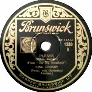 Bing Crosby - Please / Here Lies Love FLAC