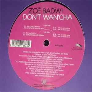 Zoë Badwi - Don't Wan'Cha FLAC