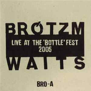 Brötzm / Waits - Live At The 'Bottle' Fest 2005 FLAC