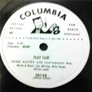 Gene Autry - Play Fair / Play Fair FLAC