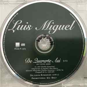 Luis Miguel - De Quererte Así FLAC