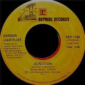 Gordon Lightfoot - Sundown FLAC