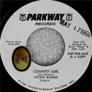 Vickie Baines - Country Girl / Are You Kidding FLAC