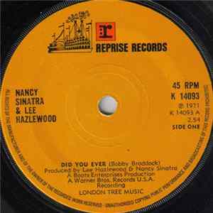 Nancy Sinatra & Lee Hazlewood - Did You Ever FLAC