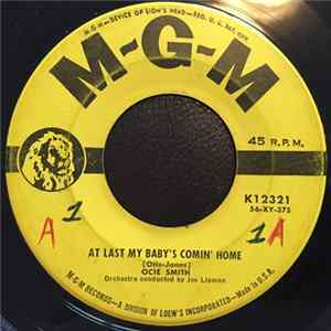 Ocie Smith - Just Kiss Me / At Last My Baby’s Coming Home FLAC