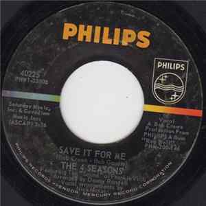 The 4 Seasons - Save It For Me FLAC