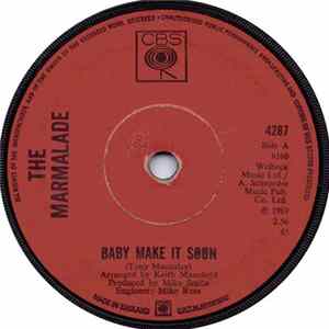 The Marmalade - Baby Make It Soon FLAC