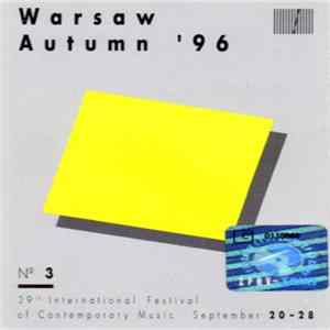 Various - Warsaw Autumn '96 N°3 FLAC