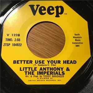 Little Anthony & The Imperials - Better Use Your Head / The Wonder Of It All FLAC