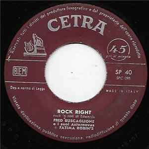 Fred Buscaglione E I Suoi Asternovas + Fatima Robin's - Rock Right / Whiski Facile FLAC
