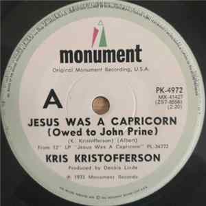Kris Kristofferson - Jesus Was A Capricorn (Owed To John Prine) FLAC