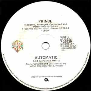 Prince - Automatic FLAC