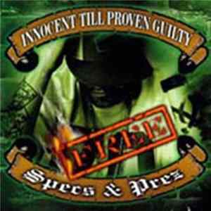 Fes Taylor presents Shadow Government - Innocent Till Proven Guilty FLAC