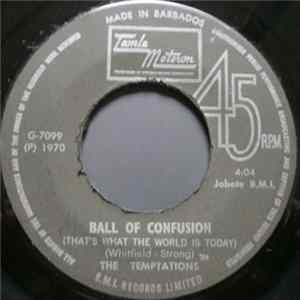 The Temptations - Ball Of Confusion (That's What The World Is Today) FLAC