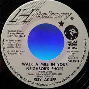 Roy Acuff - Walk A Mile In Your Neighbor's Shoes FLAC