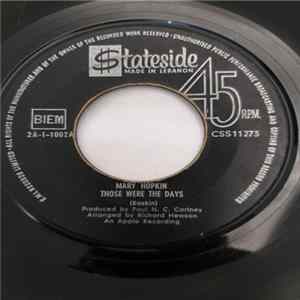 Mary Hopkin - Those Were The Days FLAC
