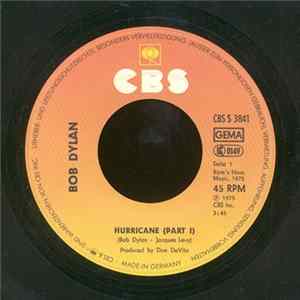Bob Dylan - Hurricane (Part I + II) FLAC