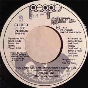 Lyn Collins, The Female Preacher - You Can't Love Me, If You Don't Respect Me FLAC