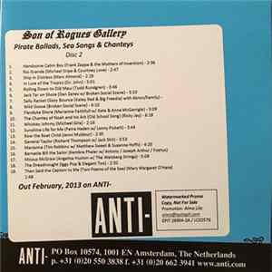 Various - Son Of Rogues Gallery Pirate Ballads, Sea Songs & Chanteys Disc 2 FLAC